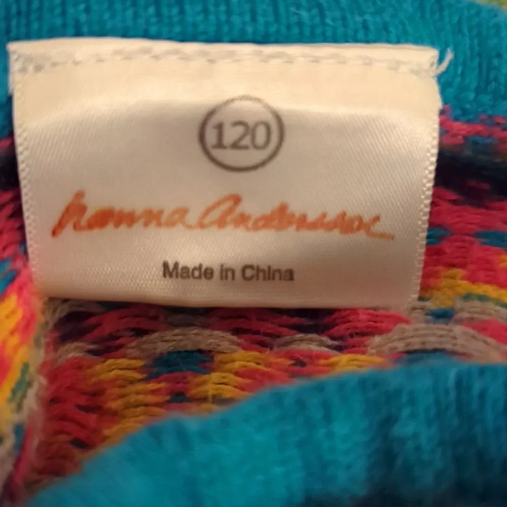 Hanna Andersson long sleeve sweater dress size‎ US 6-7 120